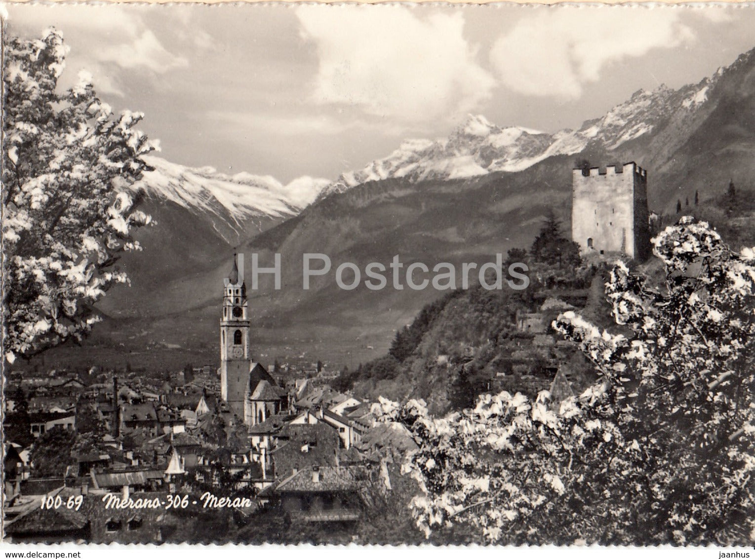 Merano - Meran - 306 - Italy - unused - JH Postcards