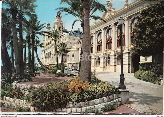 Monte-Carlo - Casino - Gardens - MO 143 - Monaco - used - JH Postcards