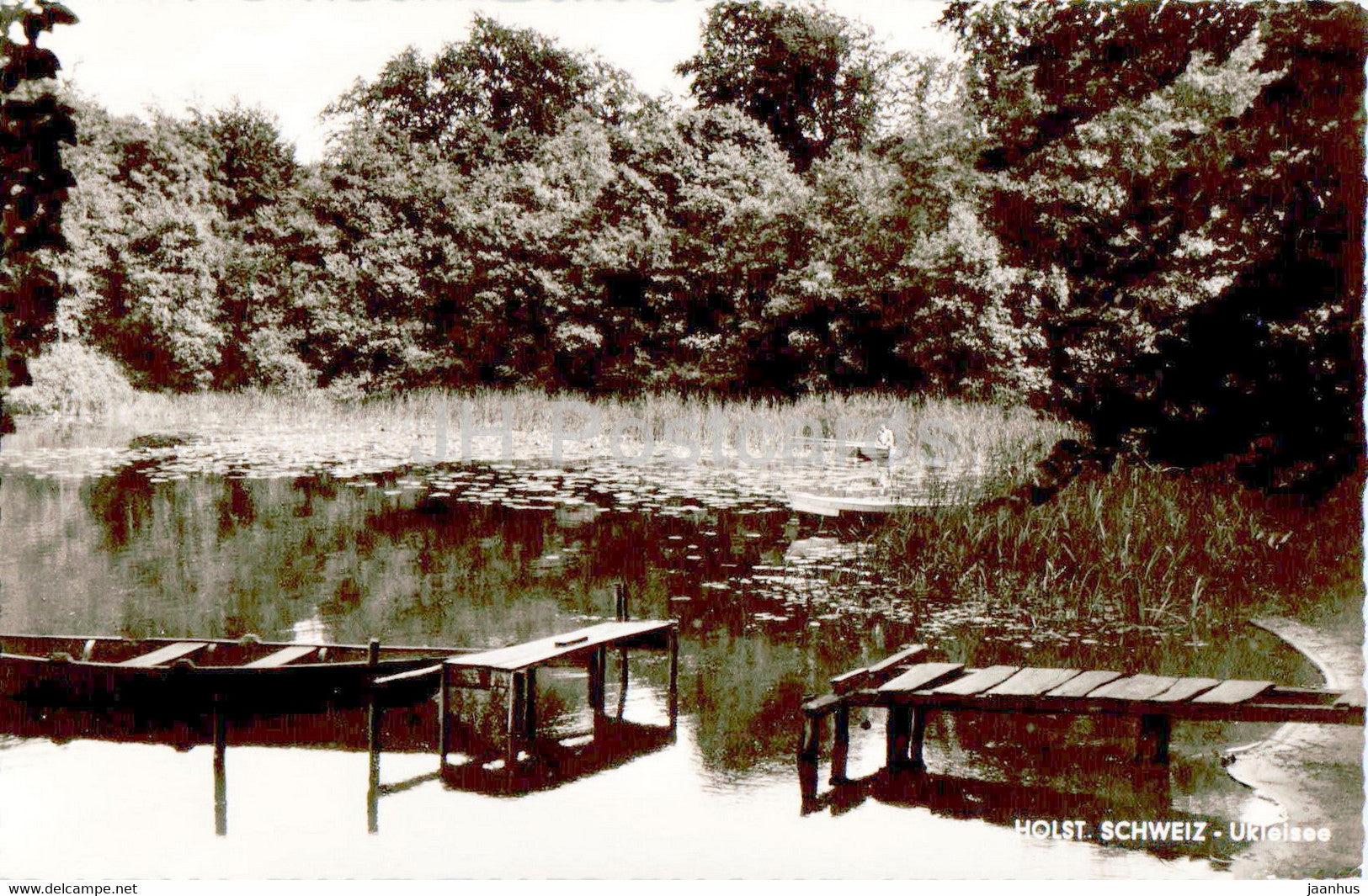 Holst Schweiz - Ukleisee - old postcard - Germany - unused - JH Postcards