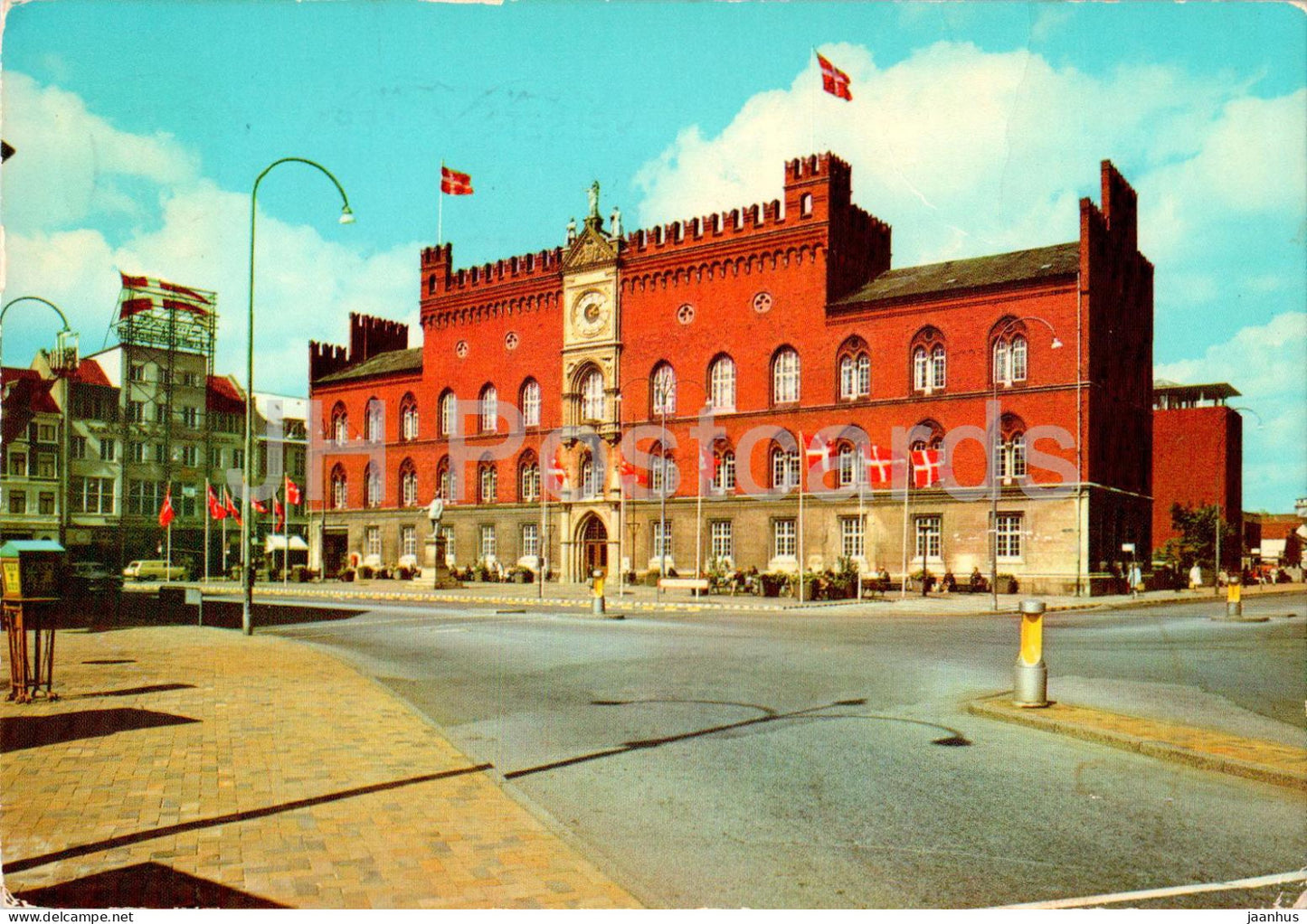Odense - Raadhuset - The Town Hall - 1973 - Denmark - used - JH Postcards