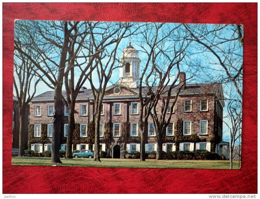 Old Queens 1808 - Rutgers, The State University - New Brunswick - Middlesex County - New Jersey - 1963 - USA - unused - JH Postcards