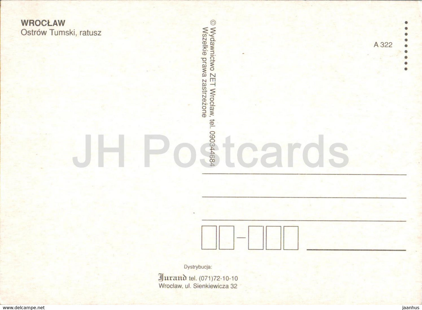 Wroclaw - Ostrow Tumski - Ratusz - island - town hall - Poland - unused