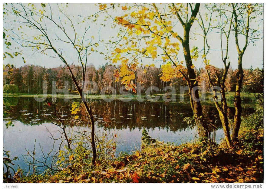 Lake near Moscow - 1964 - Russia USSR - unused - JH Postcards