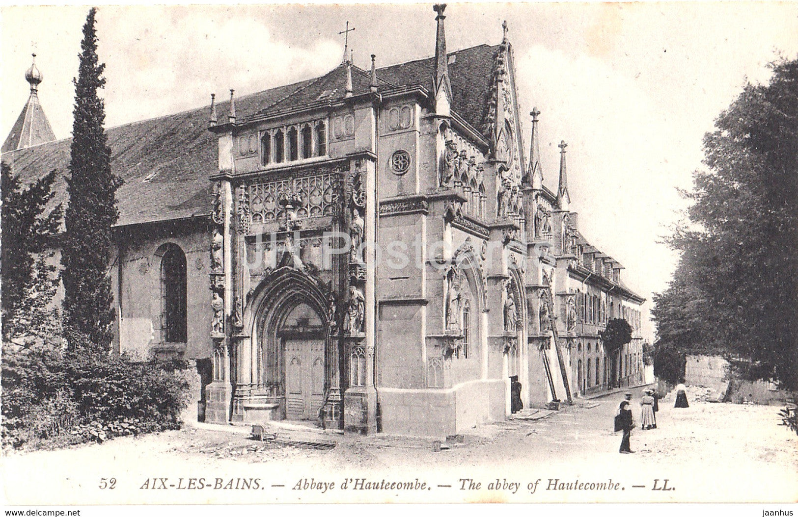 Aix Les Bains - Abbaye d' Hautecombe - The abbey of Hautecombe - 52 - old postcard - France - unused - JH Postcards