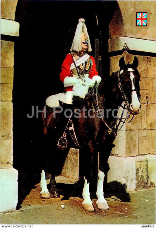 London - A Sentry of the Life Guards - horse - 69 - England - United Kingdom - unused - JH Postcards