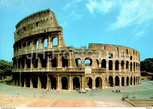 Roma - Rome - Il Colosseo - Colosseum - ancient world - 642 - 1986 - Italy - used - JH Postcards