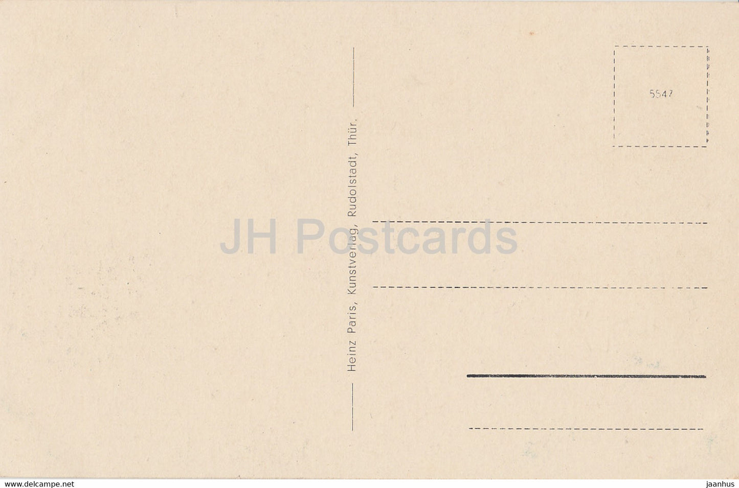 Bad Blankenburg - Burg Greifenstein - Schwarzatal - 5547 - old postcard - Germany - unused