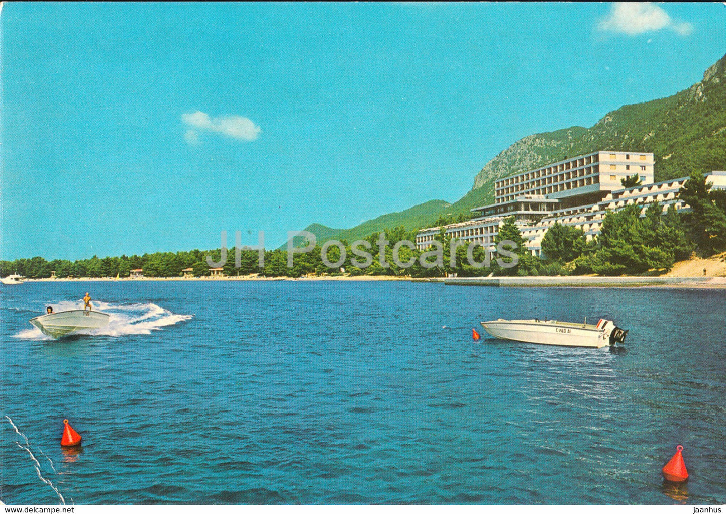 Gergolimano - Club Mediterranee - boat - 1980 - Greece - used - JH Postcards