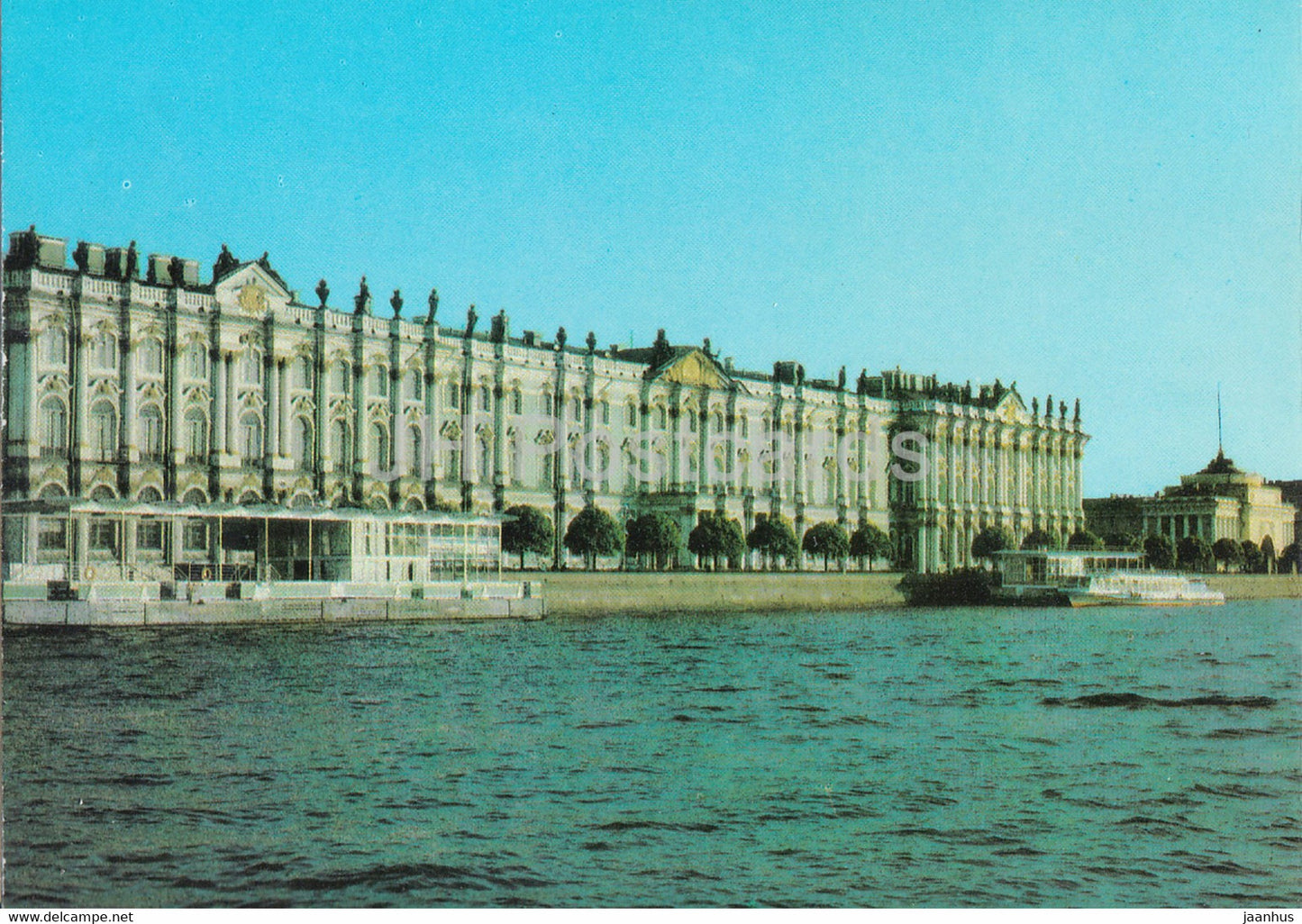 Leningrad - St Petersburg - Winter Palace - State Hermitage Museum - postal stationery - 1990 - Russia USSR - unused - JH Postcards