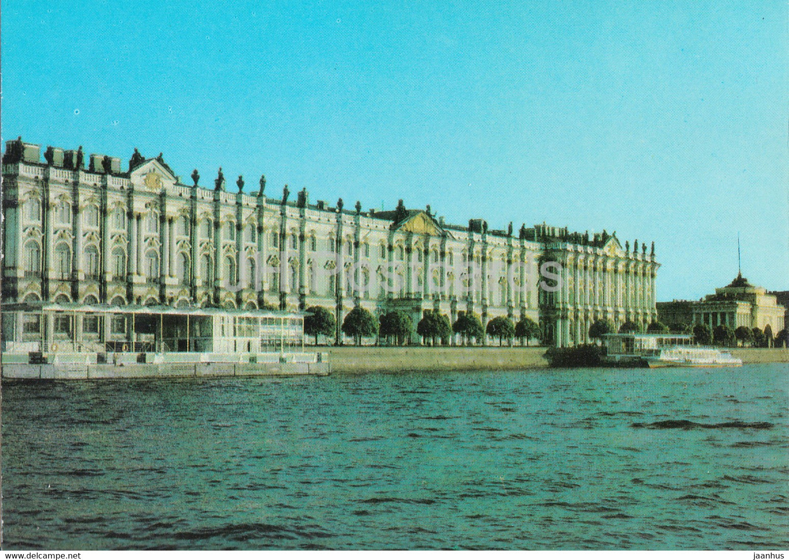 Leningrad - St Petersburg - Winter Palace - State Hermitage Museum - postal stationery - 1990 - Russia USSR - unused - JH Postcards