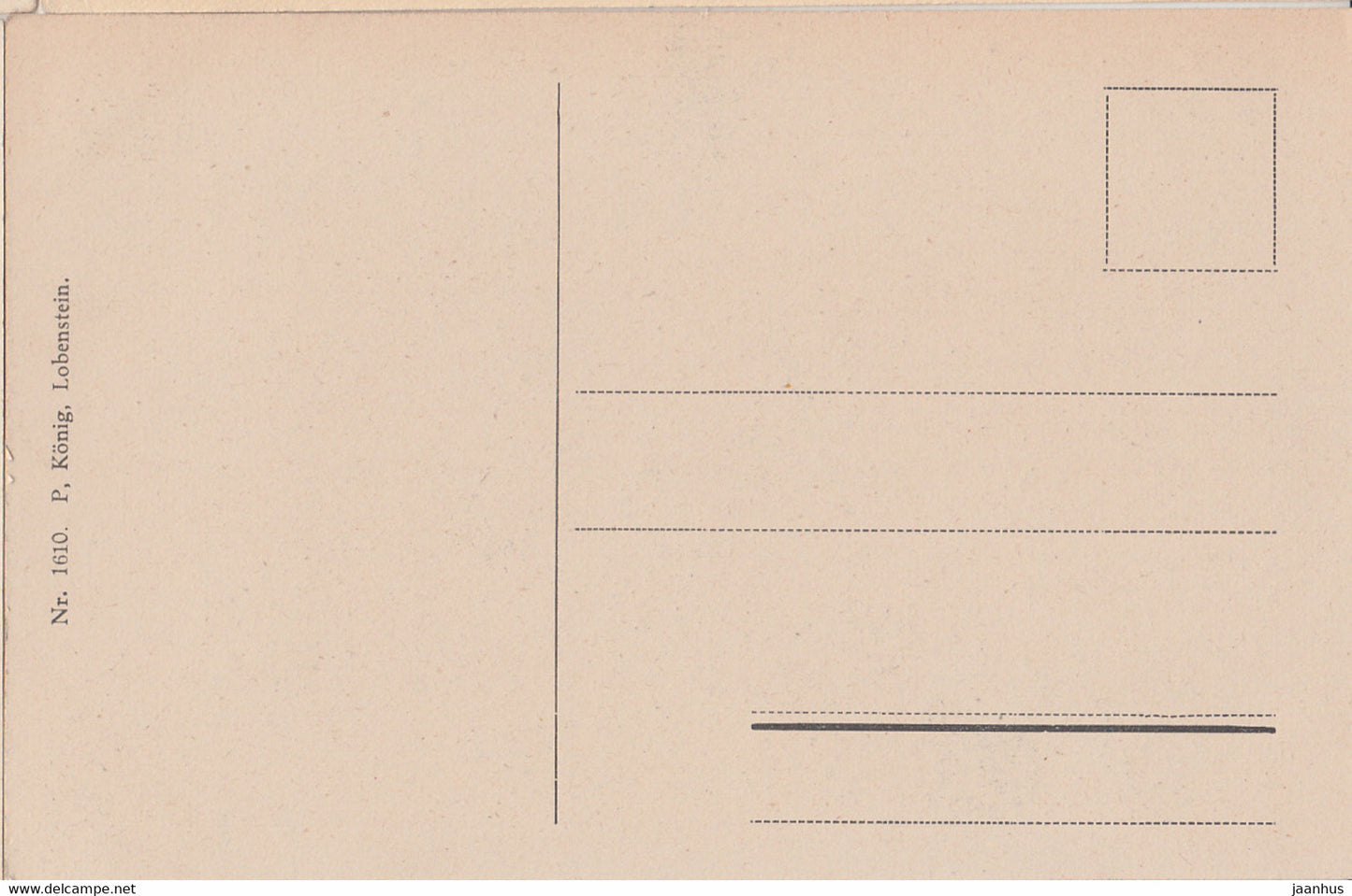 Hollental - Teufelsfels - old postcard - 1610 - Germany - unused