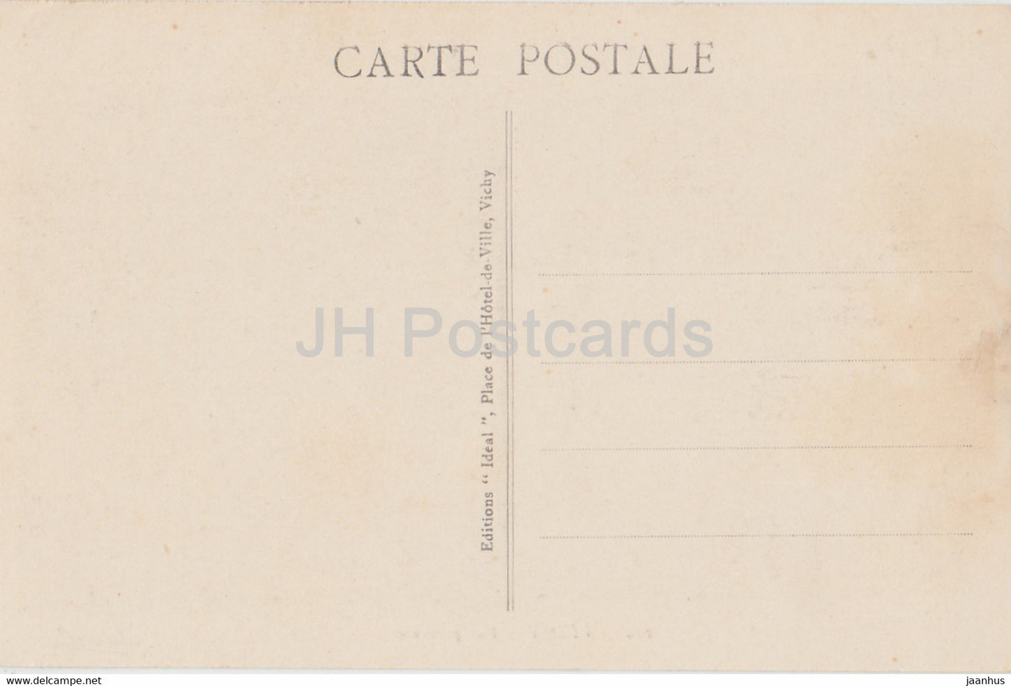 Vichy - Vue Generale - 302 - old postcard - France - unused