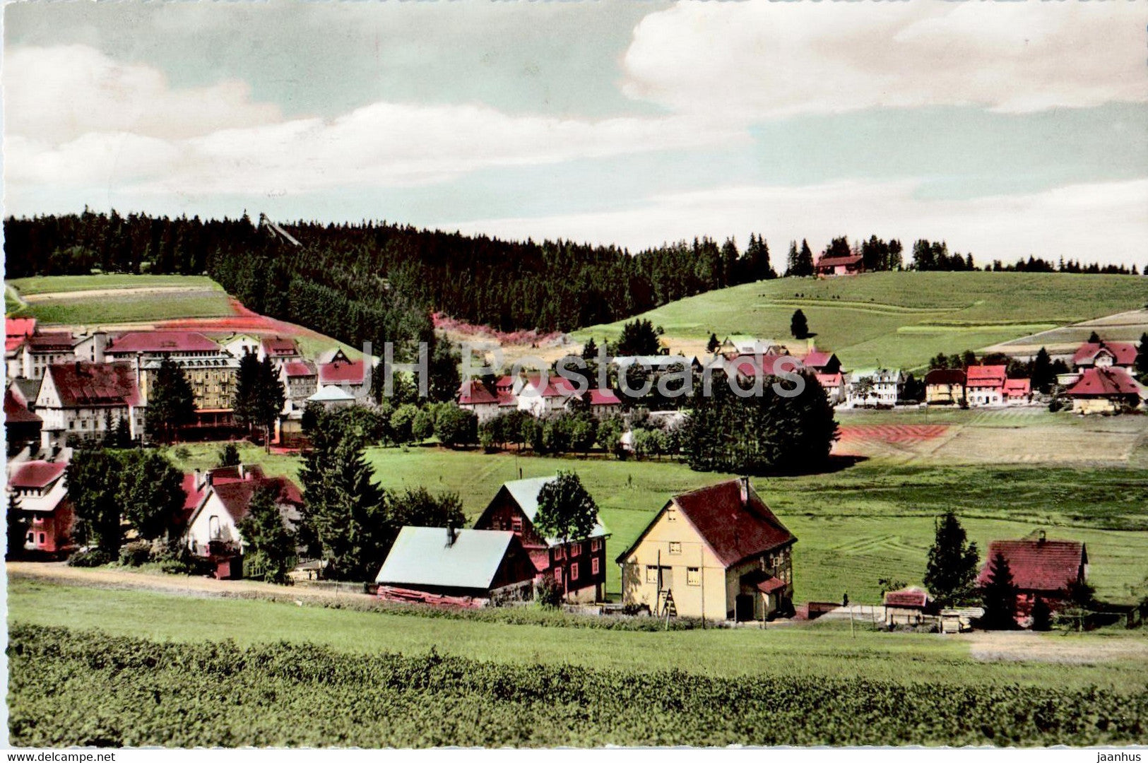 Hohenluftkurort Schonwald im Schwarzwald - 1968 - Germany - used - JH Postcards