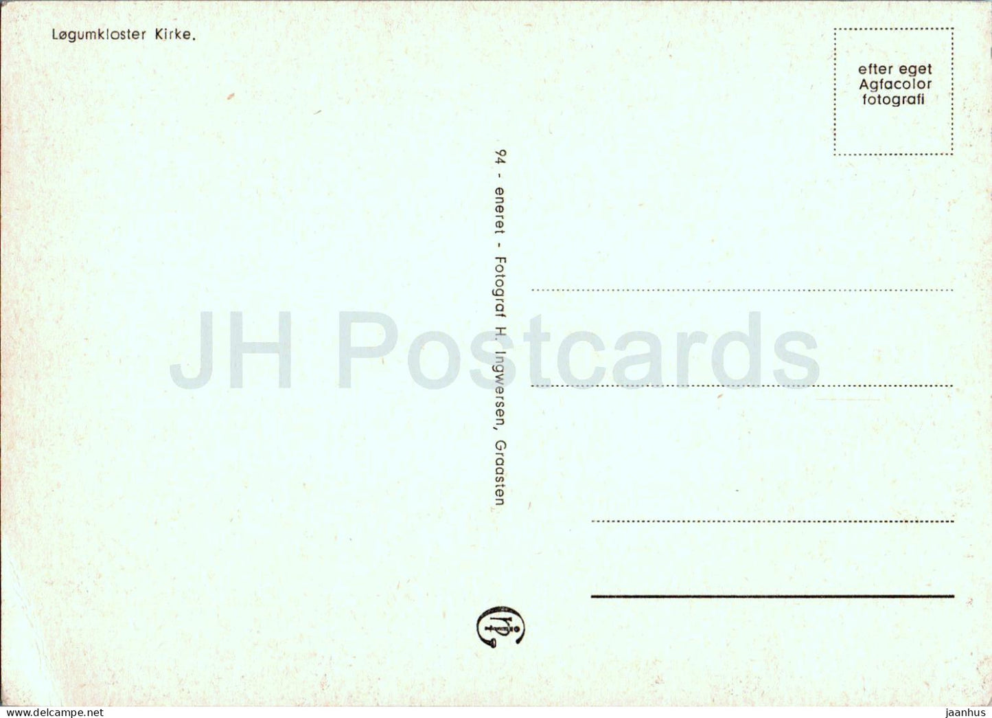 Logumkloster Kirke - church - 94 - Denmark - unused