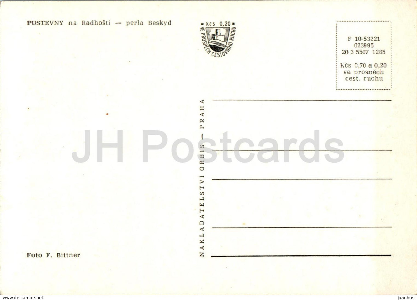 Pustevny na Radhosti - peria Beskyd - la perle des Beskydy - République tchèque - Tchécoslovaquie - inutilisé
