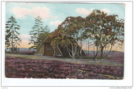 Schafstall b. Oldendorf - Lüneburger Heide - K. G. H. 928 - old postcard - Germany - unused - JH Postcards