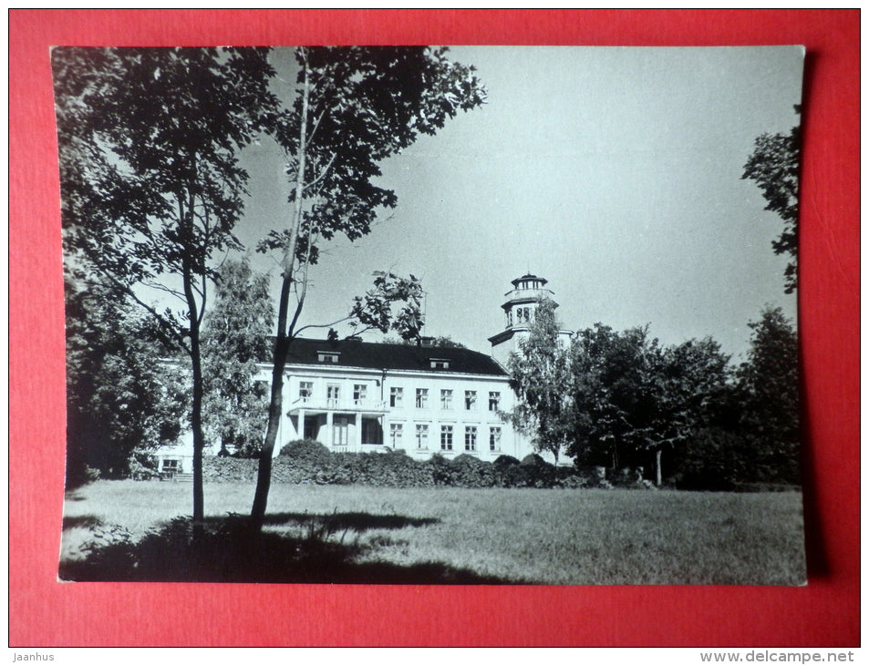 Pühajärve Sanatorium in Otepää - 1969 - Estonia USSR - unused - JH Postcards