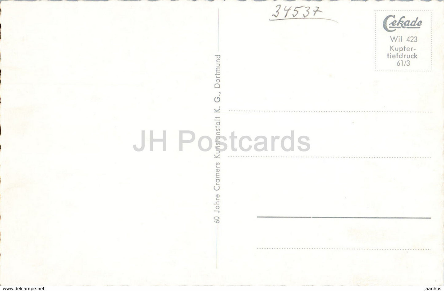 Bad Wildungen - Parkcafe im Kurpark - carte postale ancienne - Allemagne - inutilisée