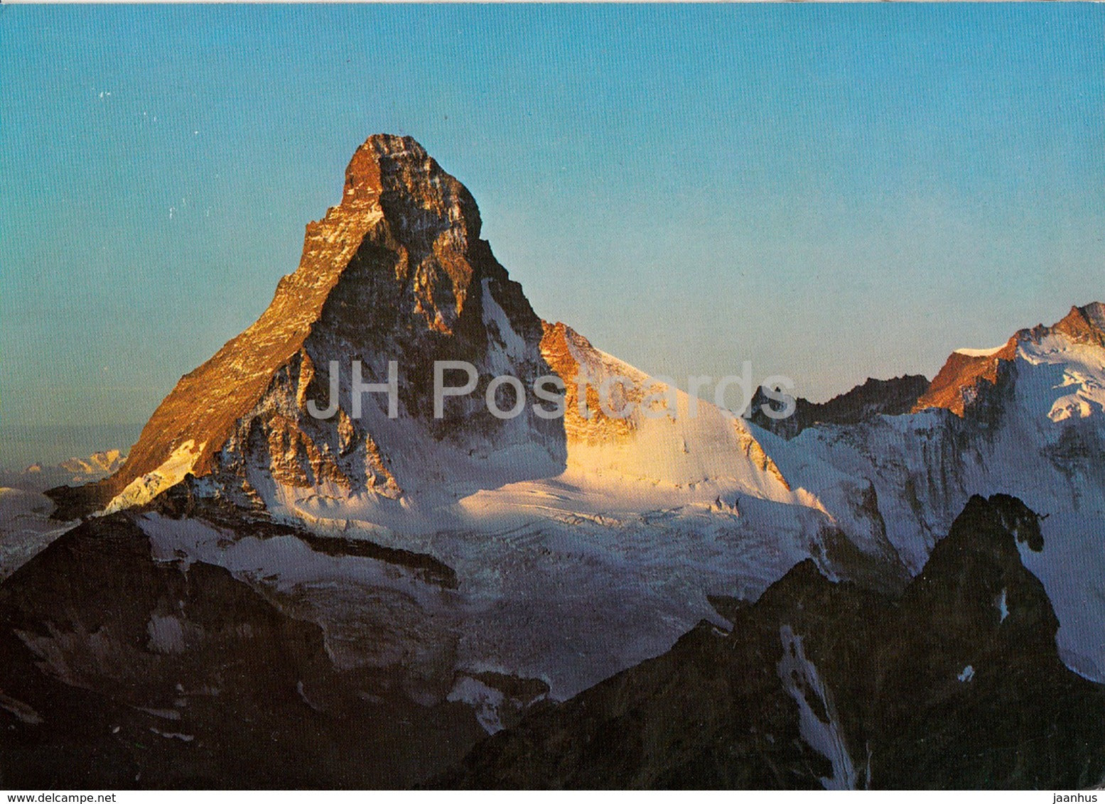 Matterhorn - Mt Cervin 4477 m - 6373 - Switzerland - unused - JH Postcards