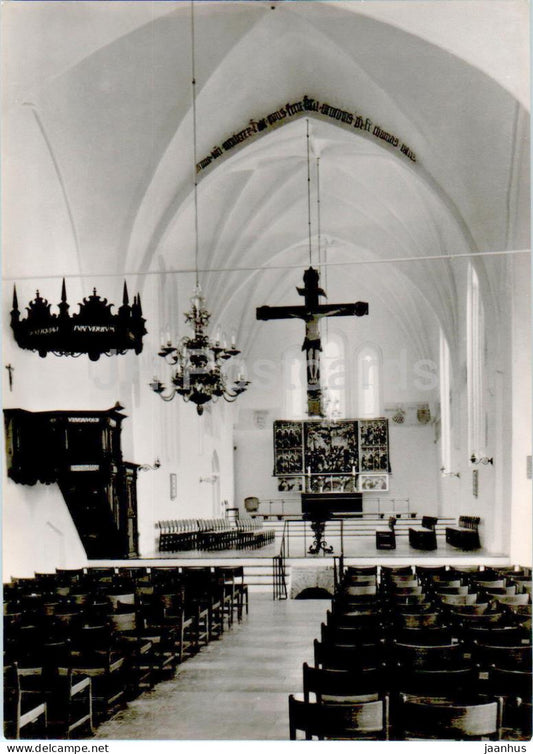 Arhus - Aarhus - Vor Frue Kirke - Koret - The Choir - 657 - Denmark - unused - JH Postcards
