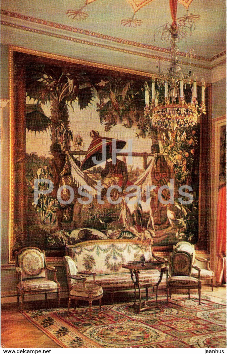 The Pavlovsk Palace - Drawing Room - 1976 - Russia USSR - unused - JH Postcards