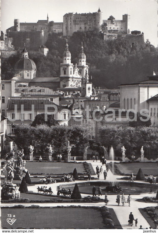 Salzburg - Mirabellgarten - Dom - Festung Hohensalzburg - Austria - used - JH Postcards