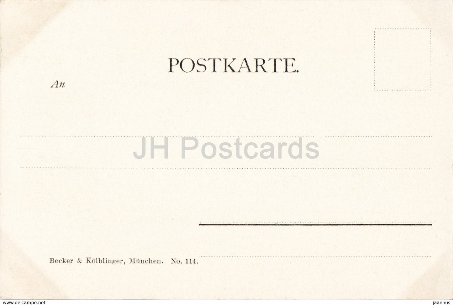 Munchen - Munich - Isarthor - 114 - old postcard - Germany - unused