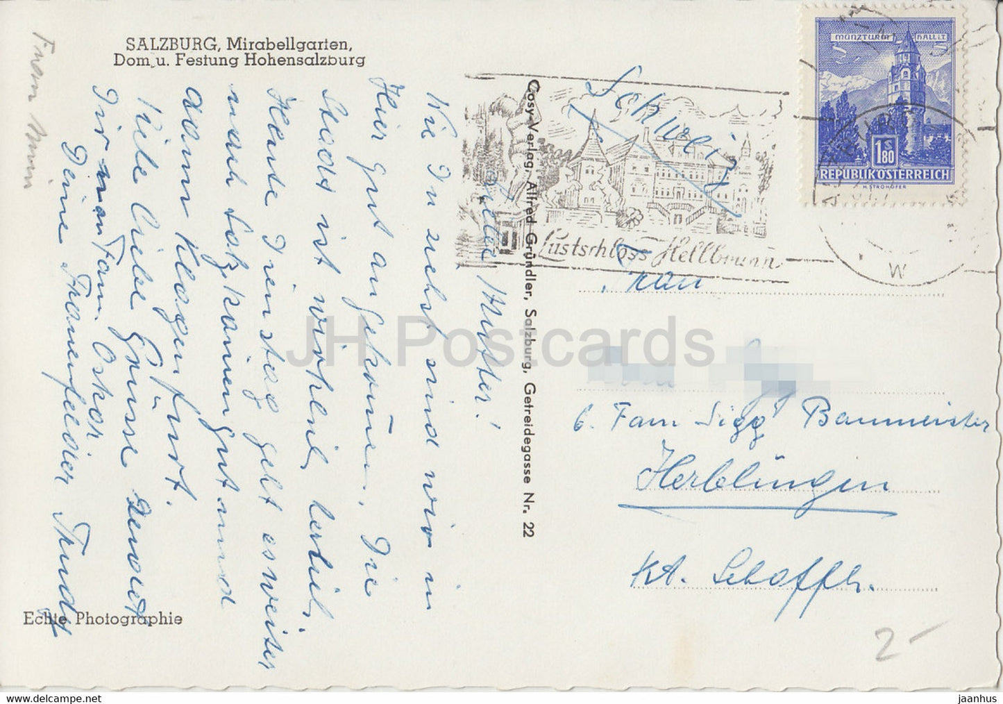 Salzbourg - Mirabellgarten - Dom - Festung Hohensalzburg - Autriche - occasion