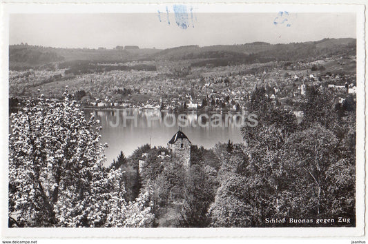 Schloss Buonas gegen Zug - 12482 - Switzerland - 1958 - used - JH Postcards