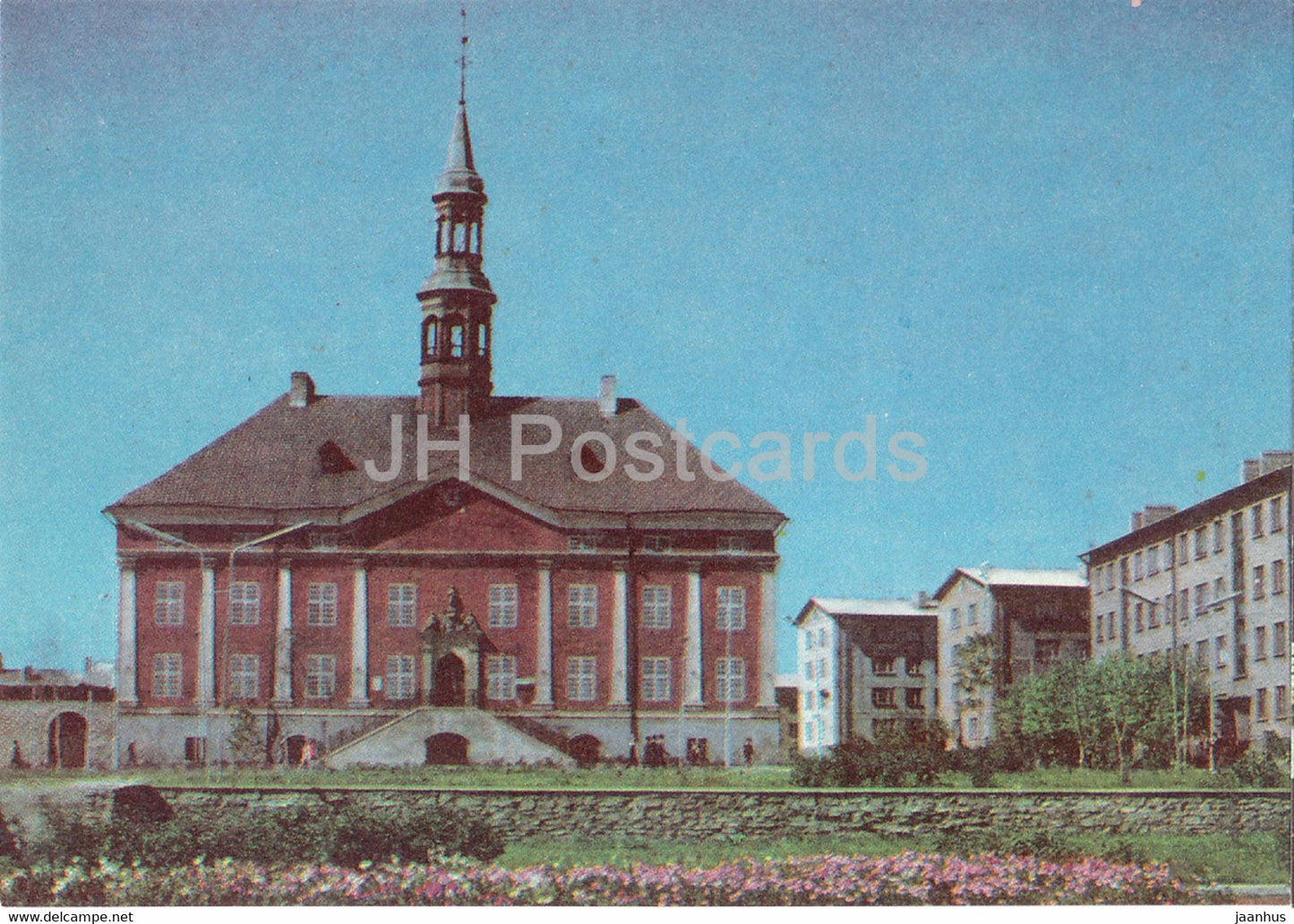 Narva - Town Hall - 1972 - Estonia USSR - unused - JH Postcards