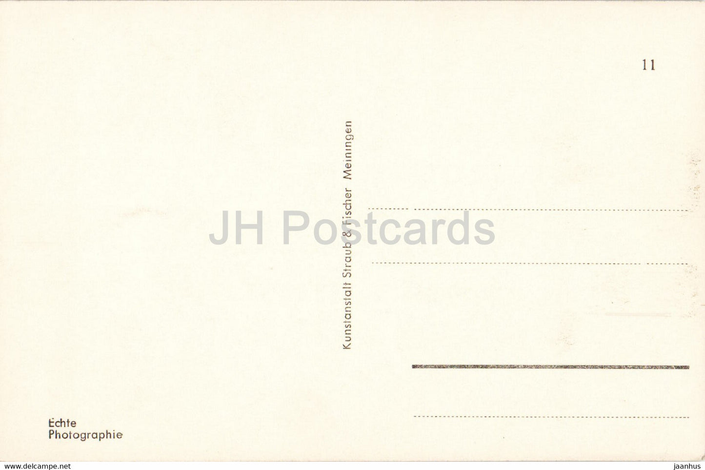 Weimar i Thur Partie am Ehrenmal - monument - old postcard - Germany - unused