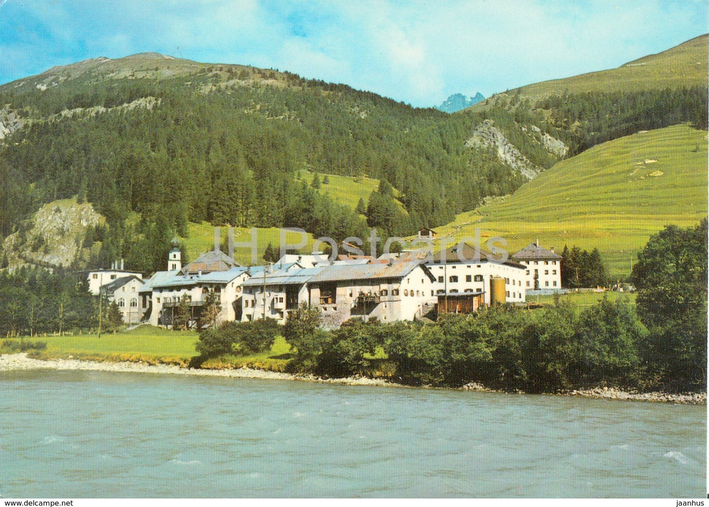 Madulain im Oberengadin 1700 m - Switzerland - used - JH Postcards