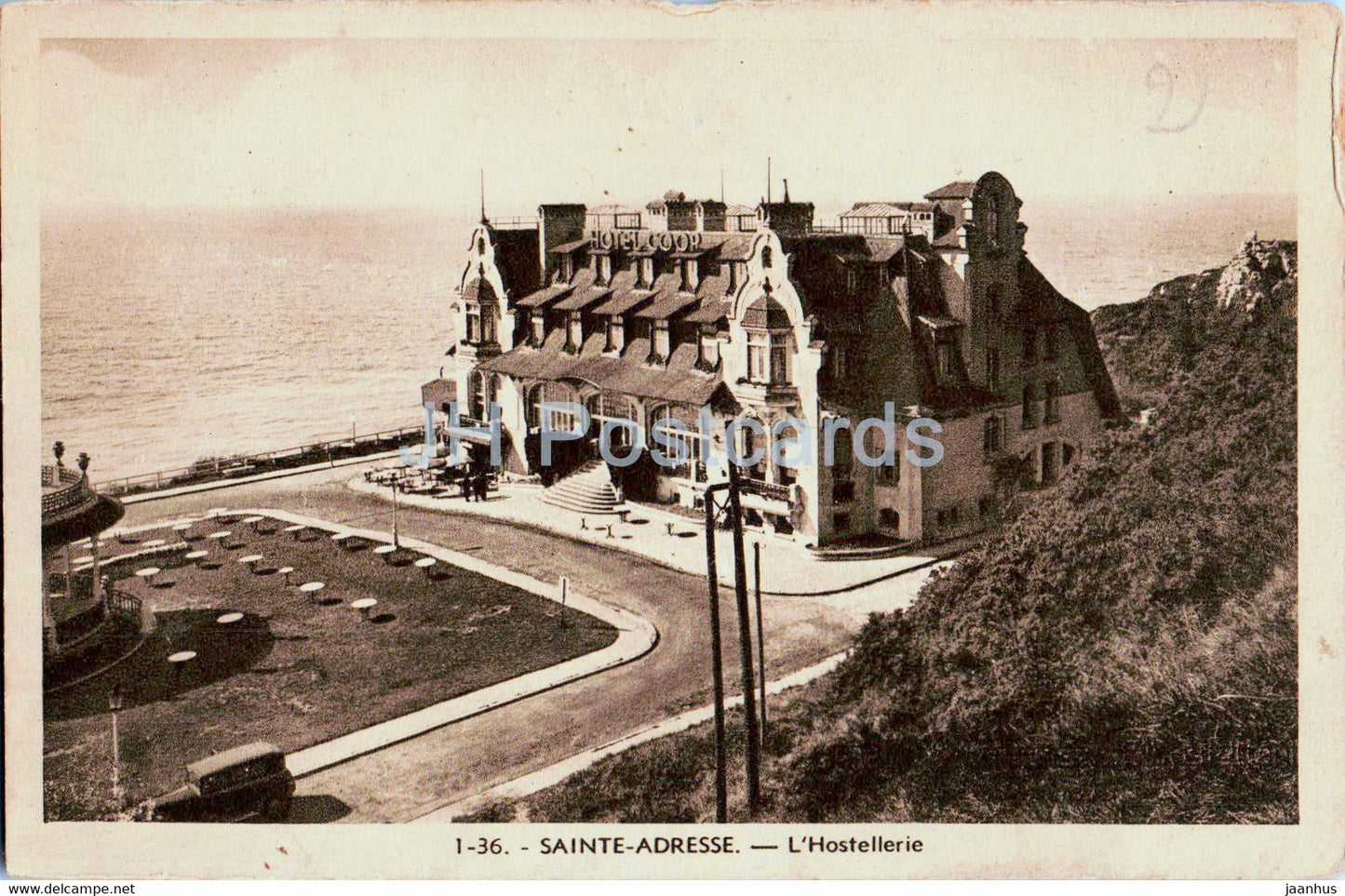 Sainte Adresse - L'Hostellerie - 1 - 36 - old postcard - France - unused - JH Postcards