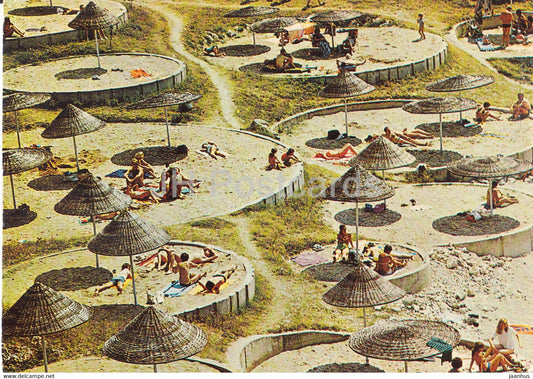 Rusalka Spa - beach - Bulgaria - used - JH Postcards