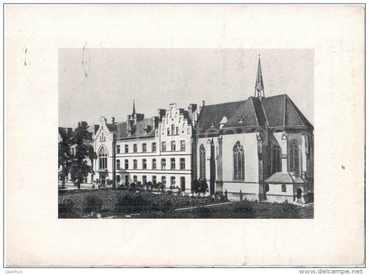 Krankenstift Glatz Scheibe - Schlesien - Germany - 1963 gelaufen - JH Postcards