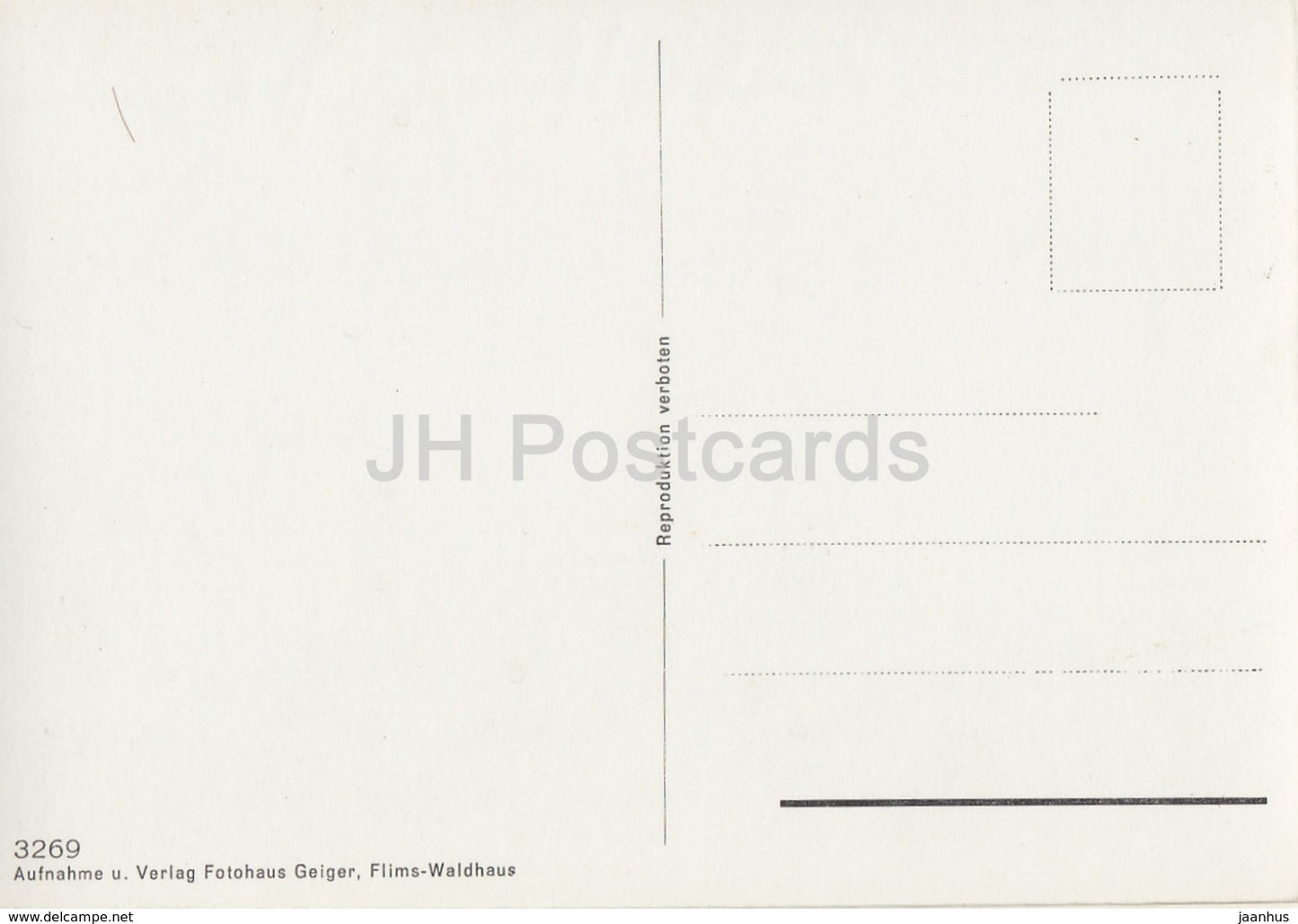 Oberalp Pass - Baumberger Gedenkstein auf dem Piz Calmot - monument - 3269 - Switzerland - unused