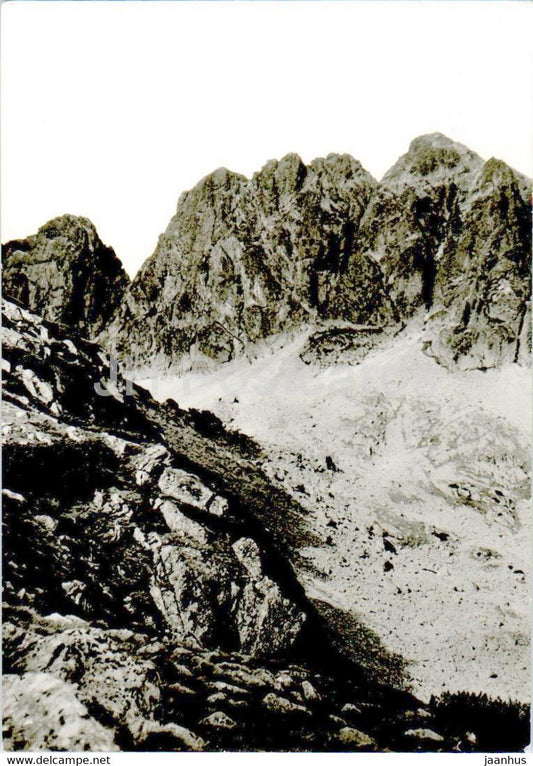 Tatry Wysokie - High Tatras - Zamarla Turnia - Kozie Czuby - Kozi Wierch - Poland - used - JH Postcards