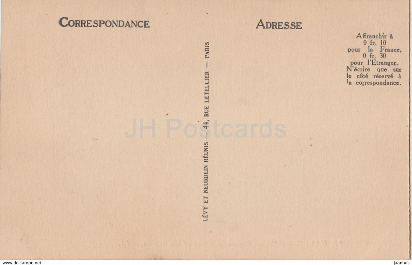 Le Havre - Effet de Vagues - Effect of the Waves - 627 - old postcard - France - unused