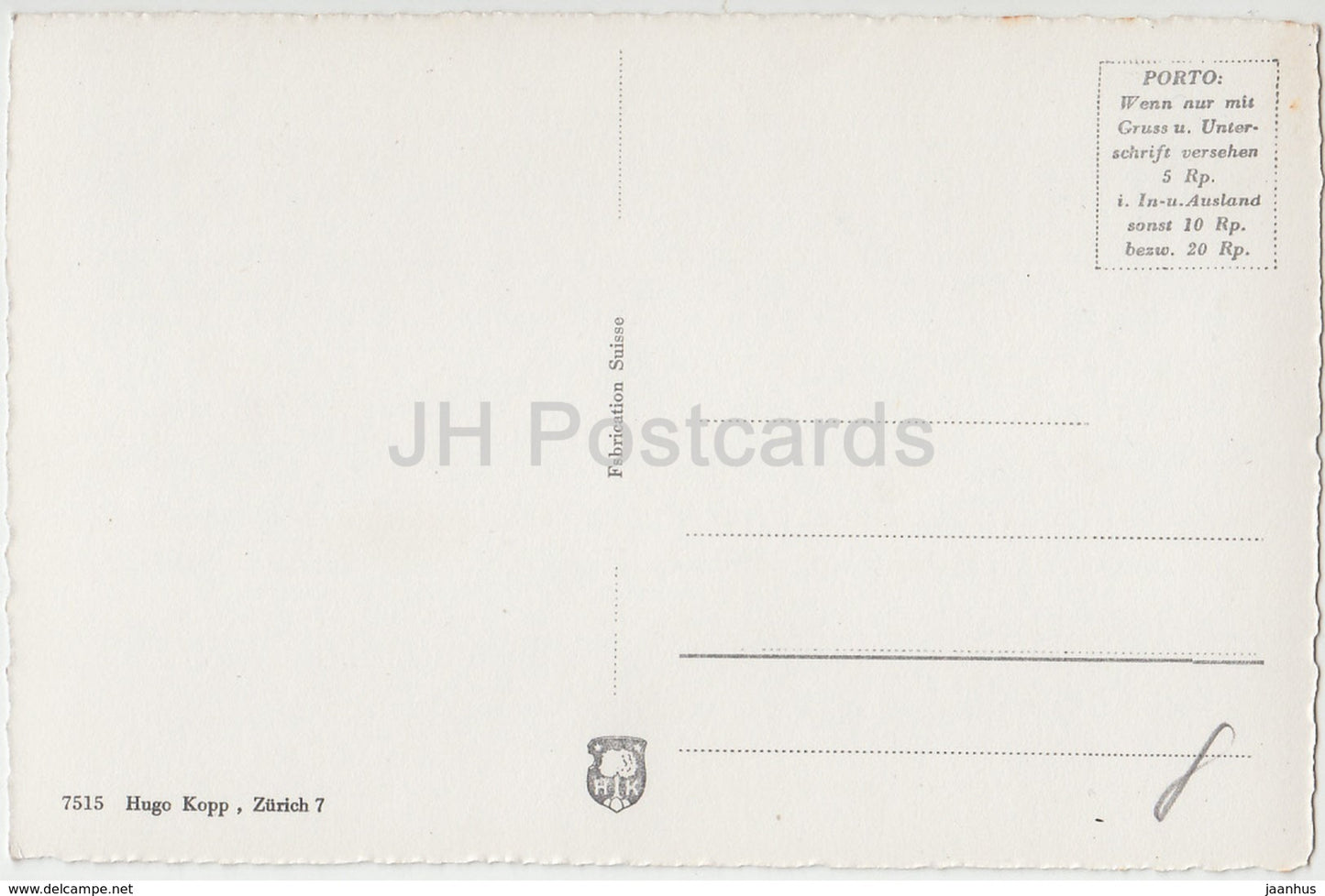 Nussbaumen - Schloss Katharinenberg - Schloss - 7515 - 1 - Schweiz - alte Postkarte - unbenutzt