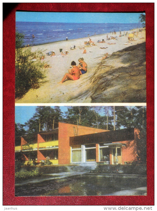 beach - Narva-Jõesuu - 1975 - Estonia - USSR - unused - JH Postcards