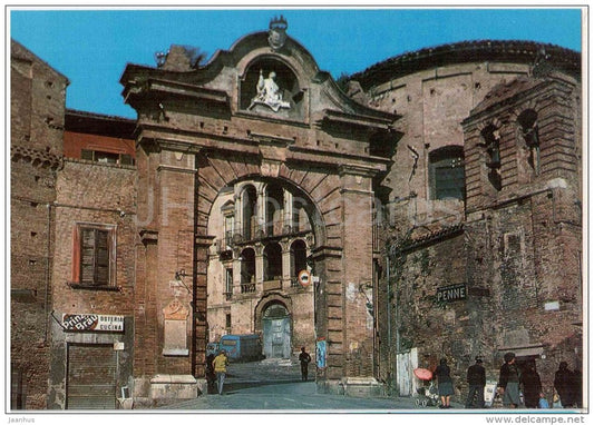 Porta S. Francesco - S. Francesco Gate - Penne - Pescara - Abruzzo - 65017 - 14 - Italia - Italy - unused - JH Postcards