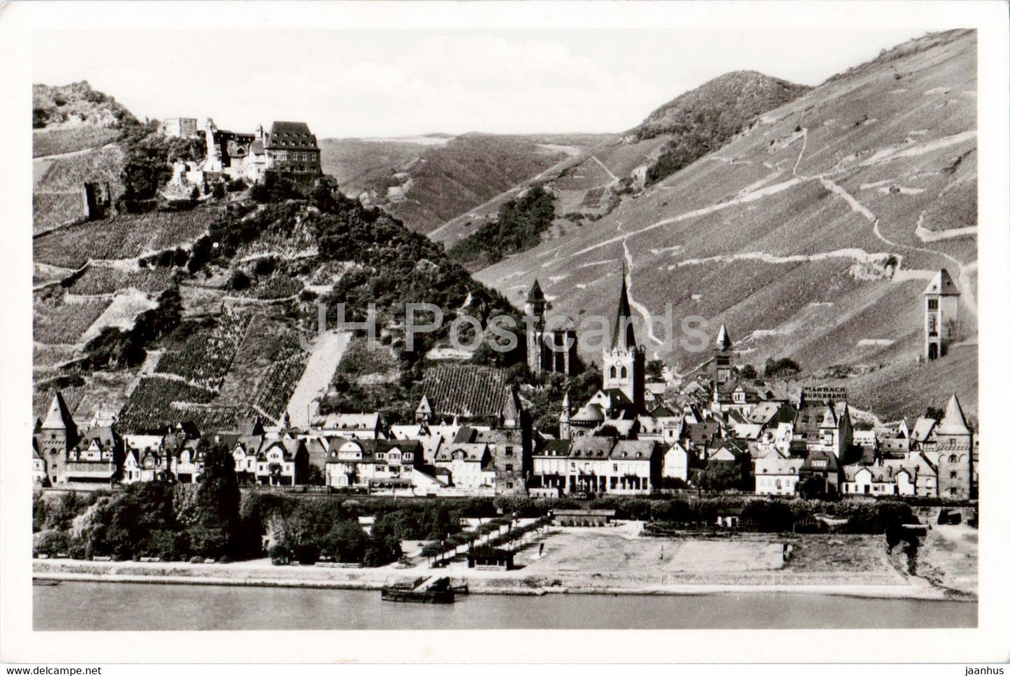 Bacharach am Rhein - Germany - unused - JH Postcards