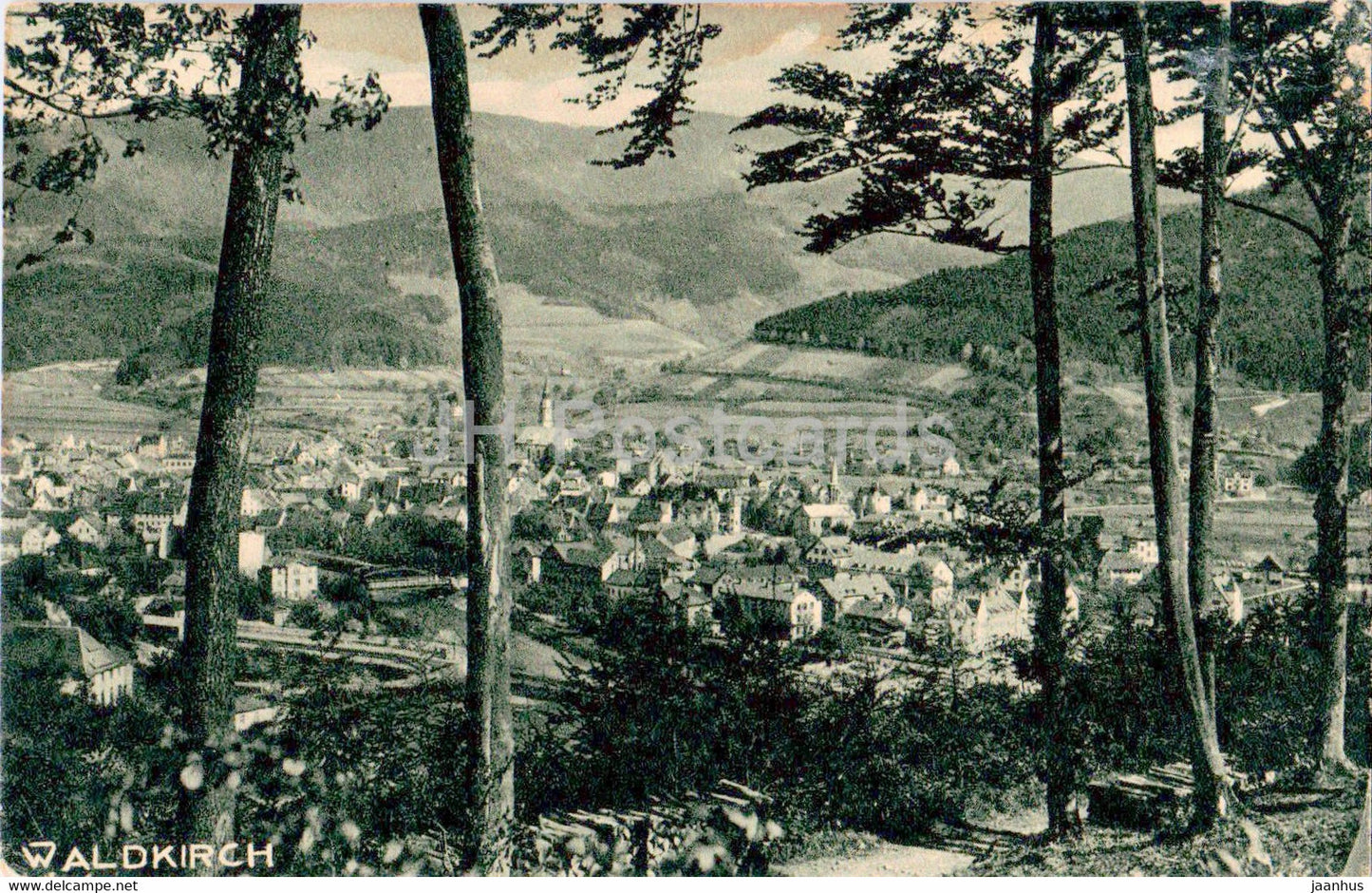 Waldkirch - old postcard - 1920 - Germany - used - JH Postcards