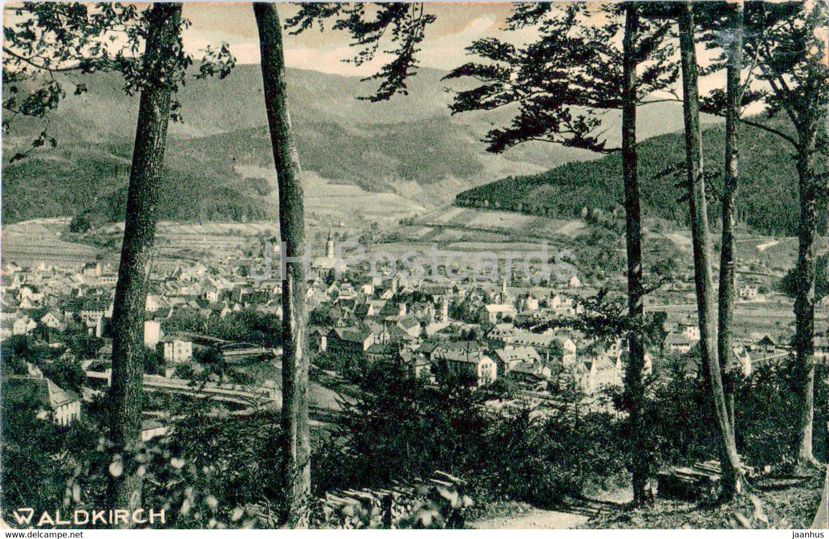 Waldkirch - old postcard - 1920 - Germany - used - JH Postcards