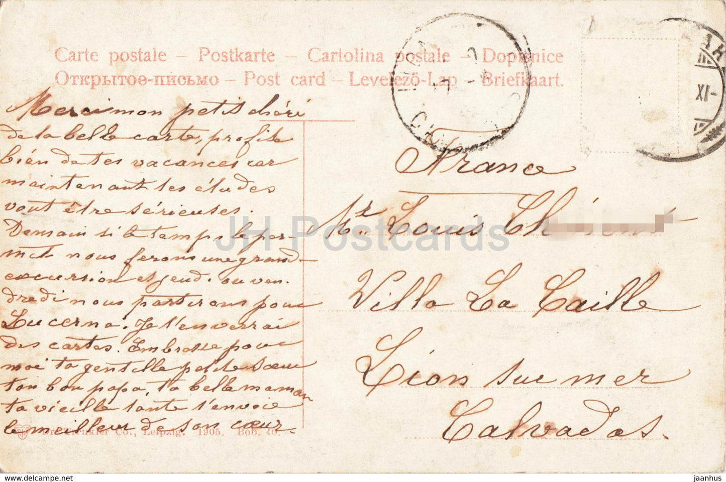 Thunersee mit Niesen und Stockhorn - bateau - carte postale ancienne - Suisse - d'occasion