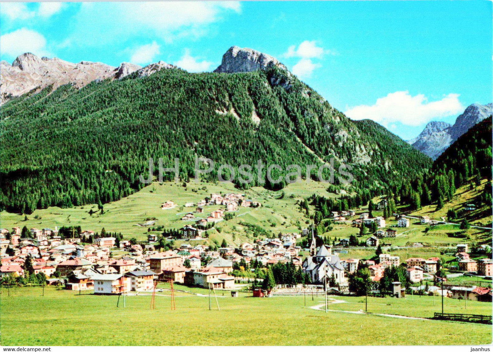 Moena 1200 m - Panorama - General View - 5010 - Italy - unused - JH Postcards