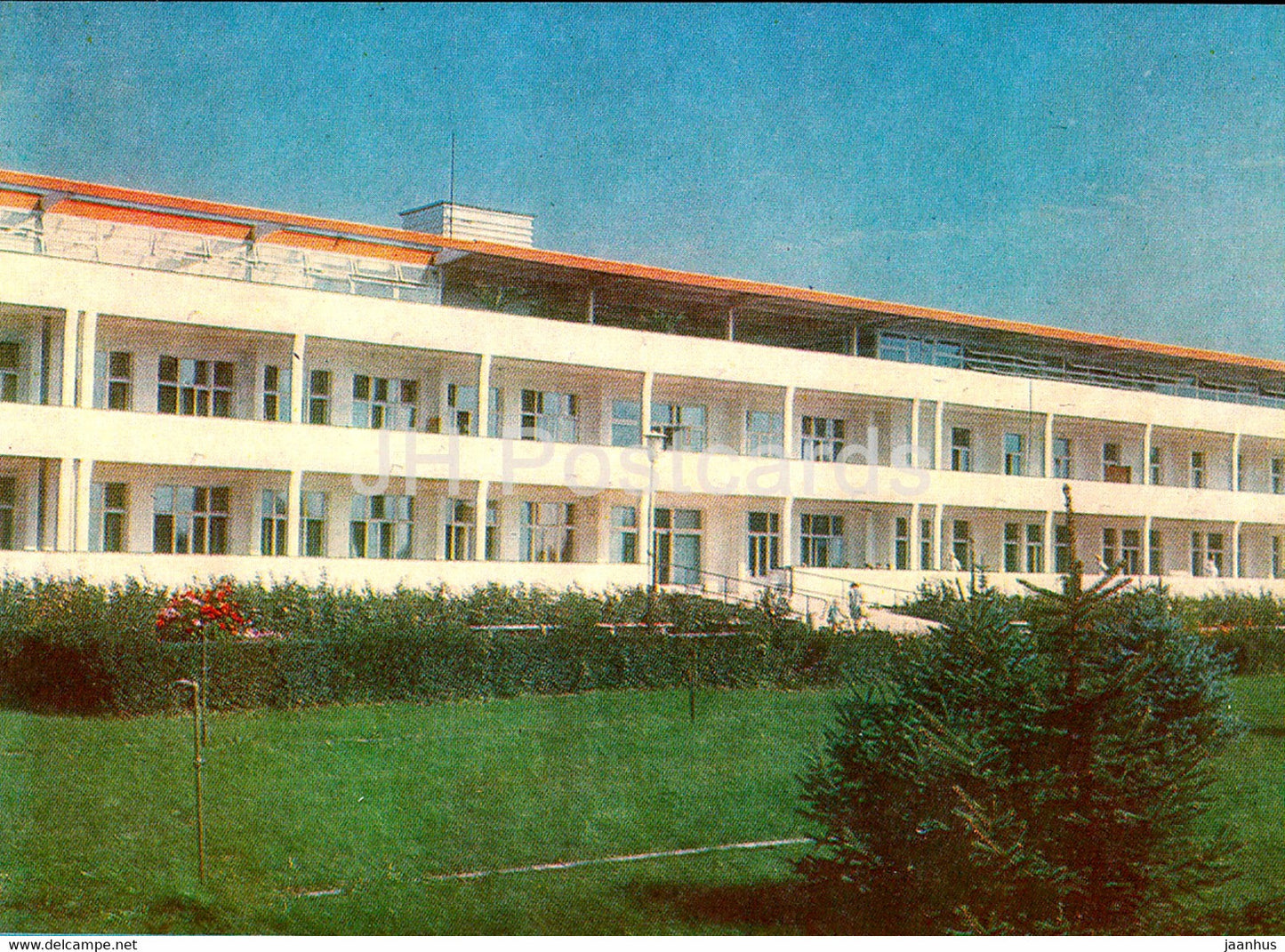 Yevpatoriya - Evpatoria - children sanatorium Solnechnyi - Crimea - 1971 - Ukraine USSR - unused - JH Postcards