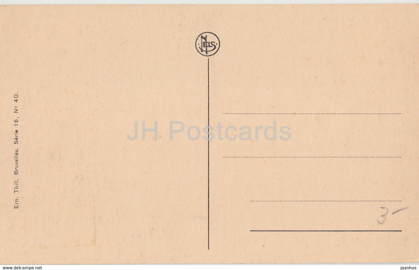 Namur - Le Musee - museum - 40 - serie 16 - old postcard - Belgium - unused