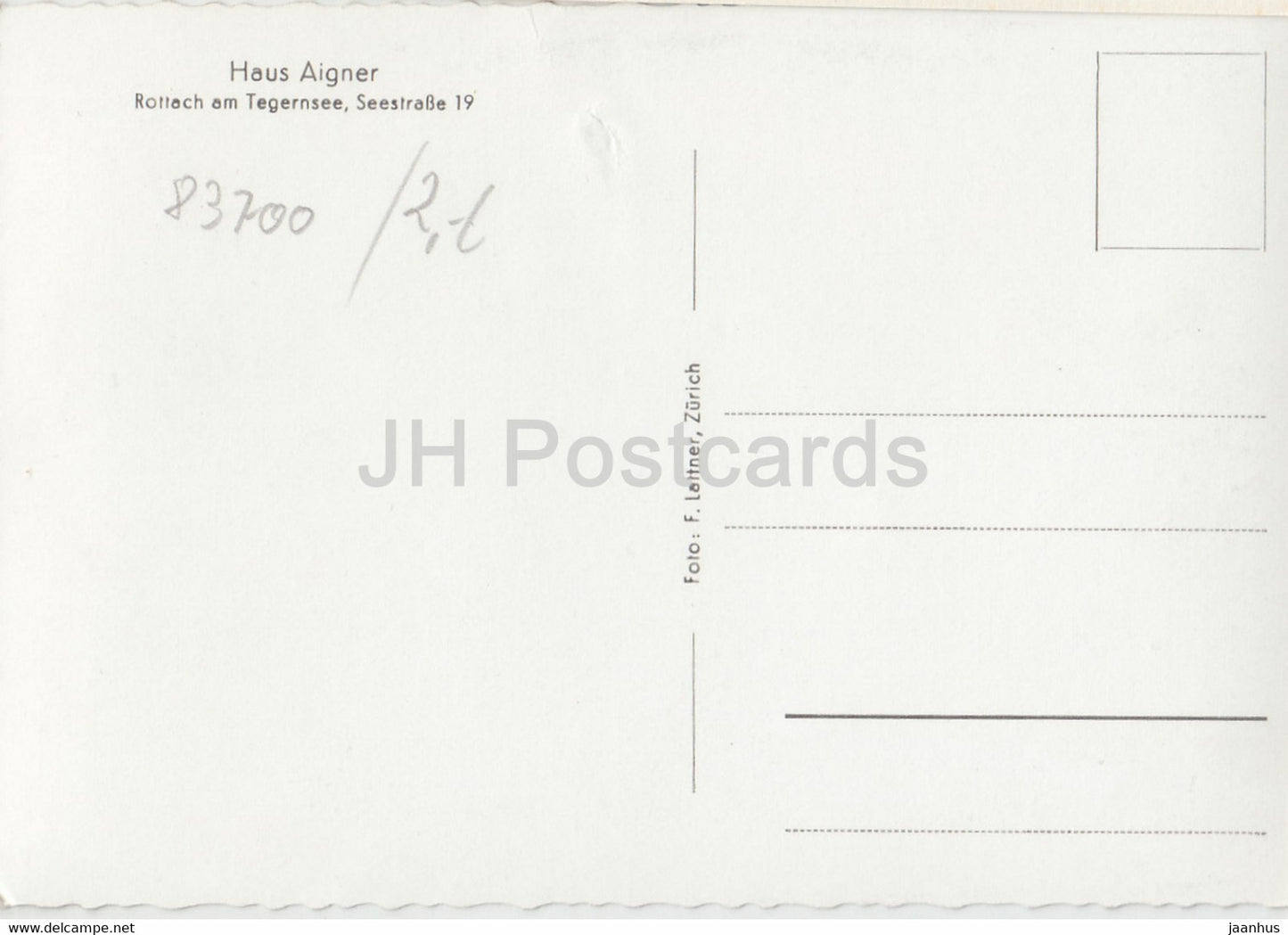 Haus Aigner - Rottach am Tegernsee - Allemagne - inutilisé