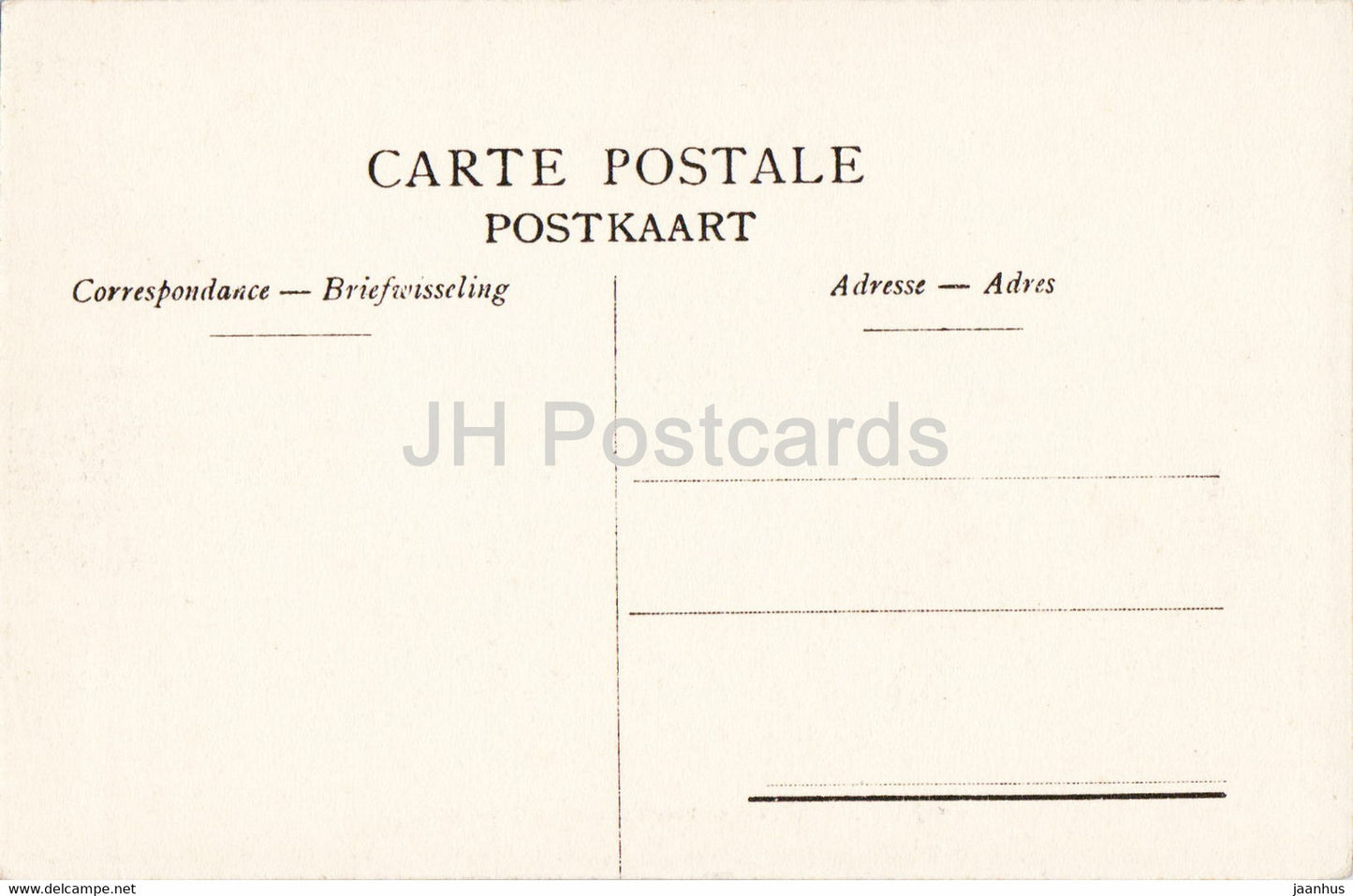 Anvers - Anvers - Vue du Bas Escaut et Grand Place - 16 - carte postale ancienne - Belgique - inutilisée